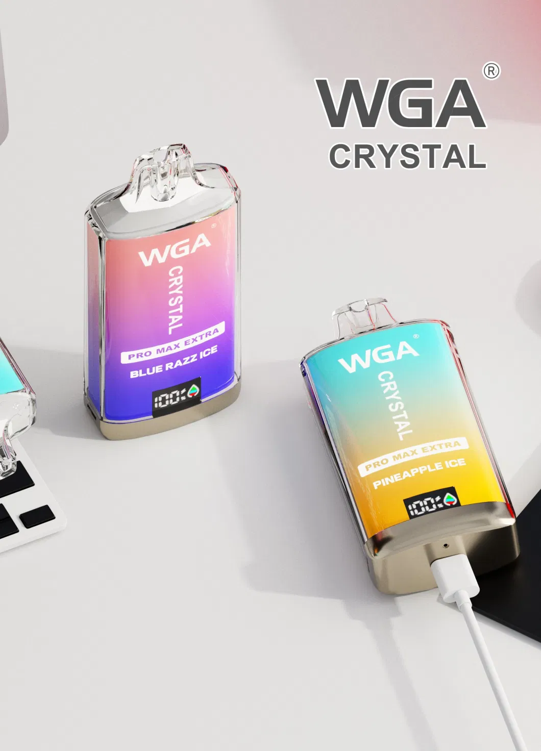 Wholesale Vape Wga Crystal 15000 Puff Zbood EU Warehouse Poland UK Flonq Extra PRO Max Hits 7000/10000/12000 Cry 2%/5% Nicotine Vaporizers Disposable Vape