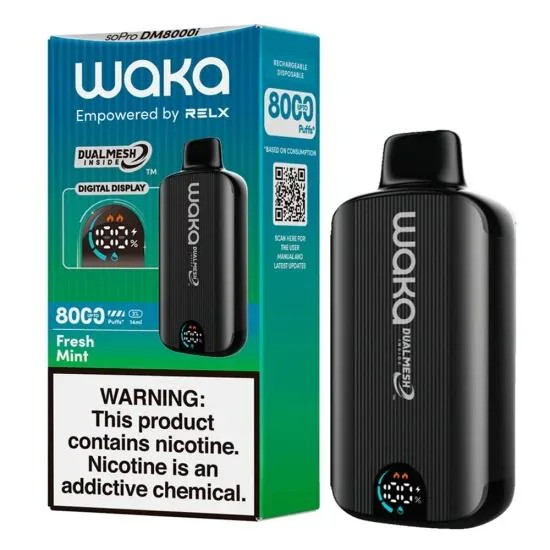 100% Original Disposable Vape Waka Sopro Dm8000I Wholesale I Vape OEM/ODM