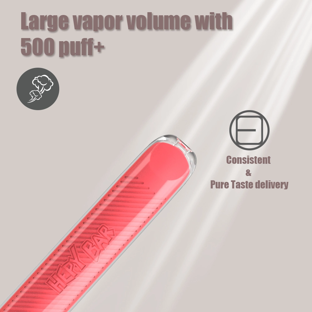 China Hot Popular Pen Style Disposable Vaporizer High Volume Hepy Bar 500+ Puffs Heating Stick Esco Bars 5000