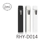 RW C14 Flat Pressed Mouthpiece SS316 Central Stand Ceramic Coil Candle Filter Disposable DAB Pen Cartridge 1ml 1 Gram Capacity Vaporizer Carts