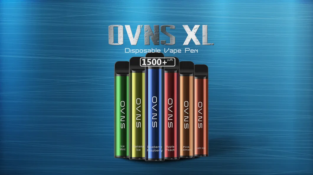 9 Flavors Uas Vape Wholesale Ovns XL 1500 Puffs Disposable E Cig Vape Pen Puff Elfbar