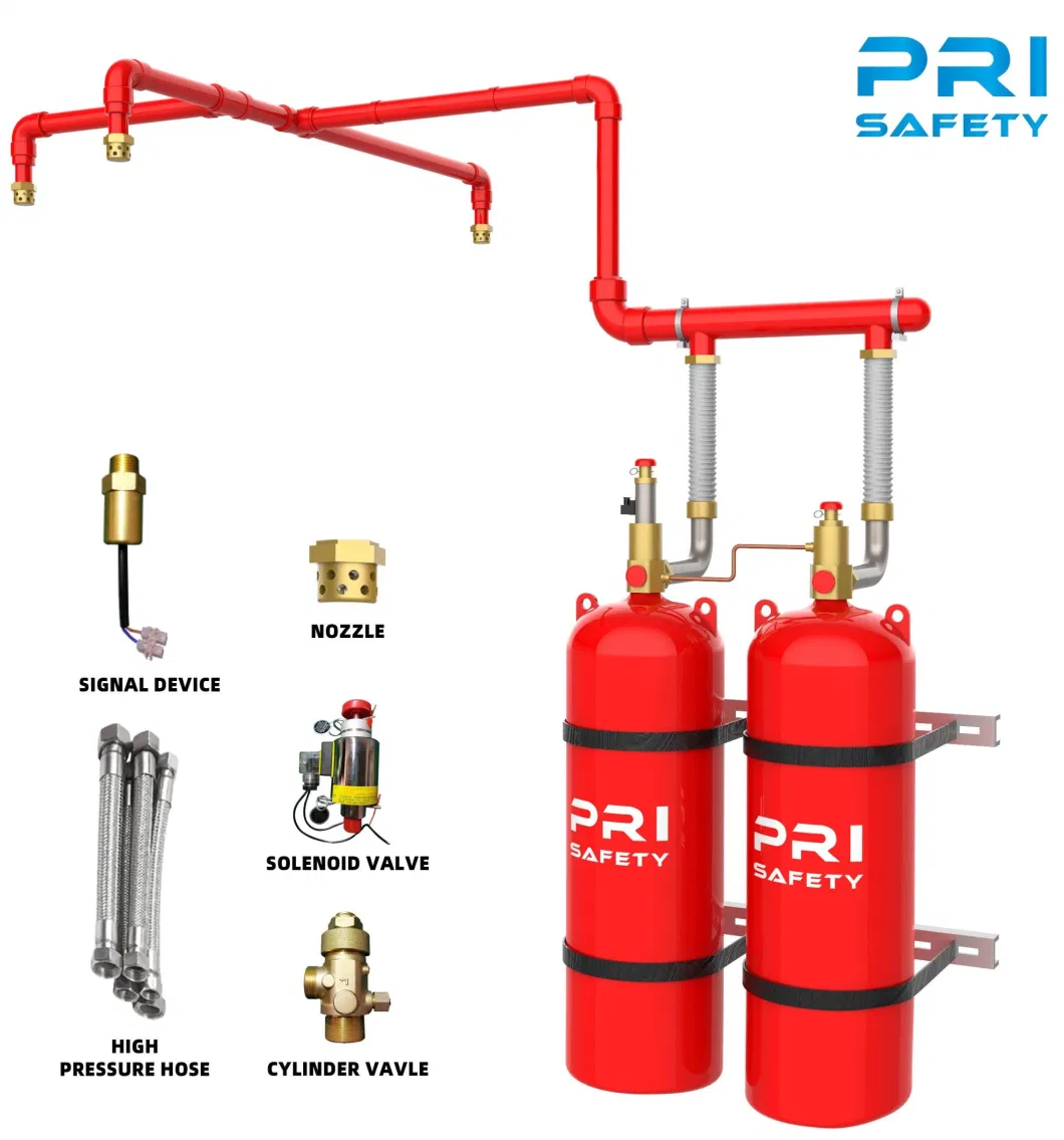 Datacenter FM200 Total Flooding Fire Suppression System Fire System UL Listed FM200