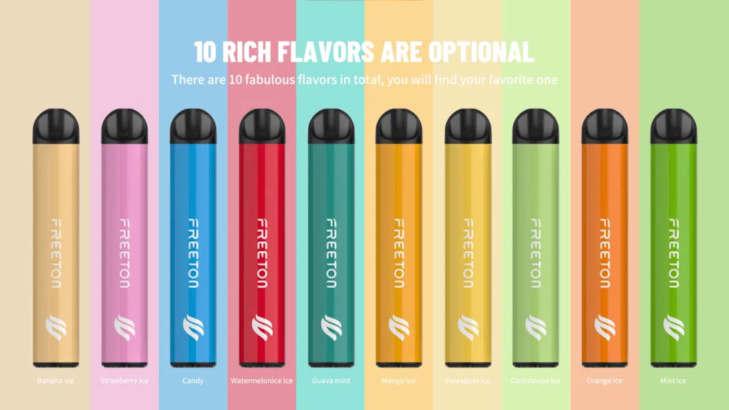 Freeton 5ml Disposable Electronic Cigarette 10 Flavors Mini Disposable Vape Pen