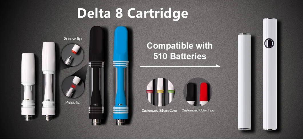 Florida Wholesale Custom Logo Auto-Draw Recharge 510 Thread Vape Battery Ooze 350mAh Buttonless Vape Pen Batteries with USB-C