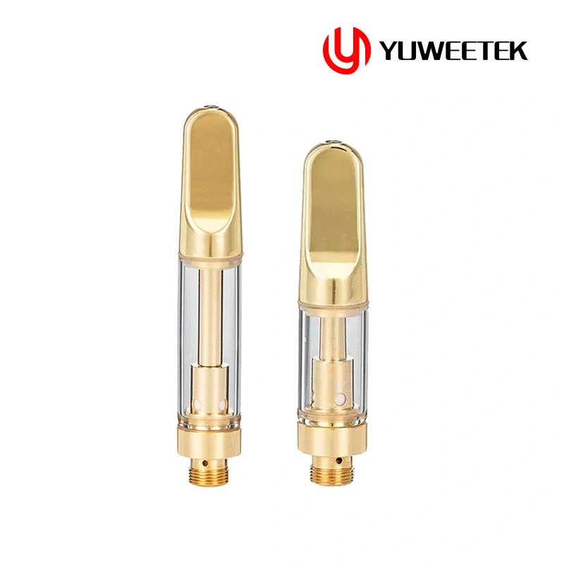 RW-C13 Gold Carts Cell Refillable Vapes Cartridges Wax 510 Vaporizer Cartridge 1ml 1gram 1g Vapes Empty