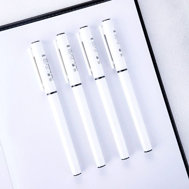 Simple Style White Appearance Excellent Stationery Gel Pen