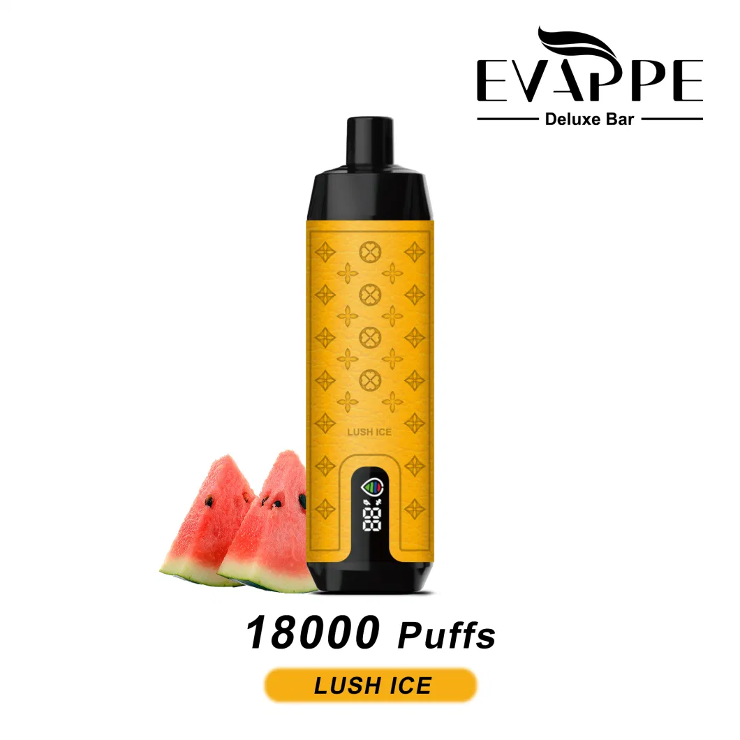 2024 New Hot Evappe Deluxe Bar 18000 Disposable Vape 10 Flavours 18000puffs Electronic Cigarette Vapes