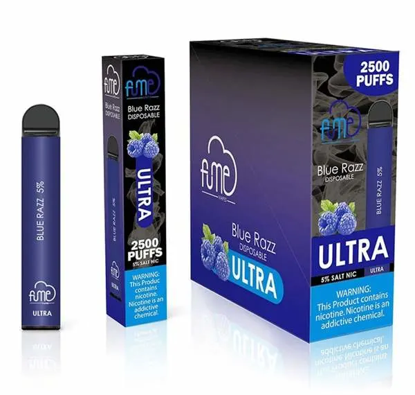 High Quality 23 Flavors Fume Ultra Disposables 5% Nictine Salt Disposable Electronic Cigarette