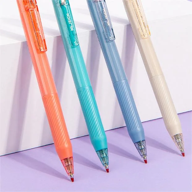 Neutral Pen Simple Small Fresh Student 0.5 Pressing Gel Pen