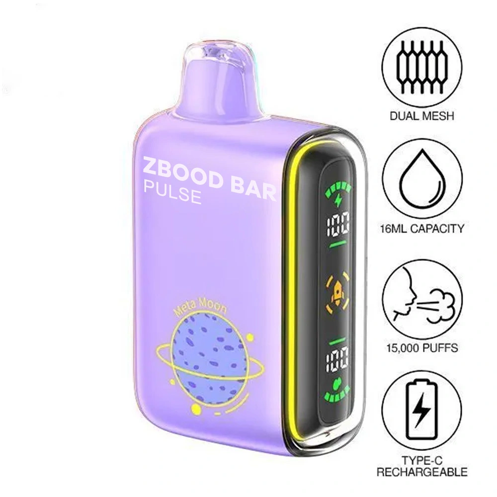 Digital Box 12K Zbood Private Label Ulax Husky Space Desechables Vtv RM Vaporizer Disposable Vape