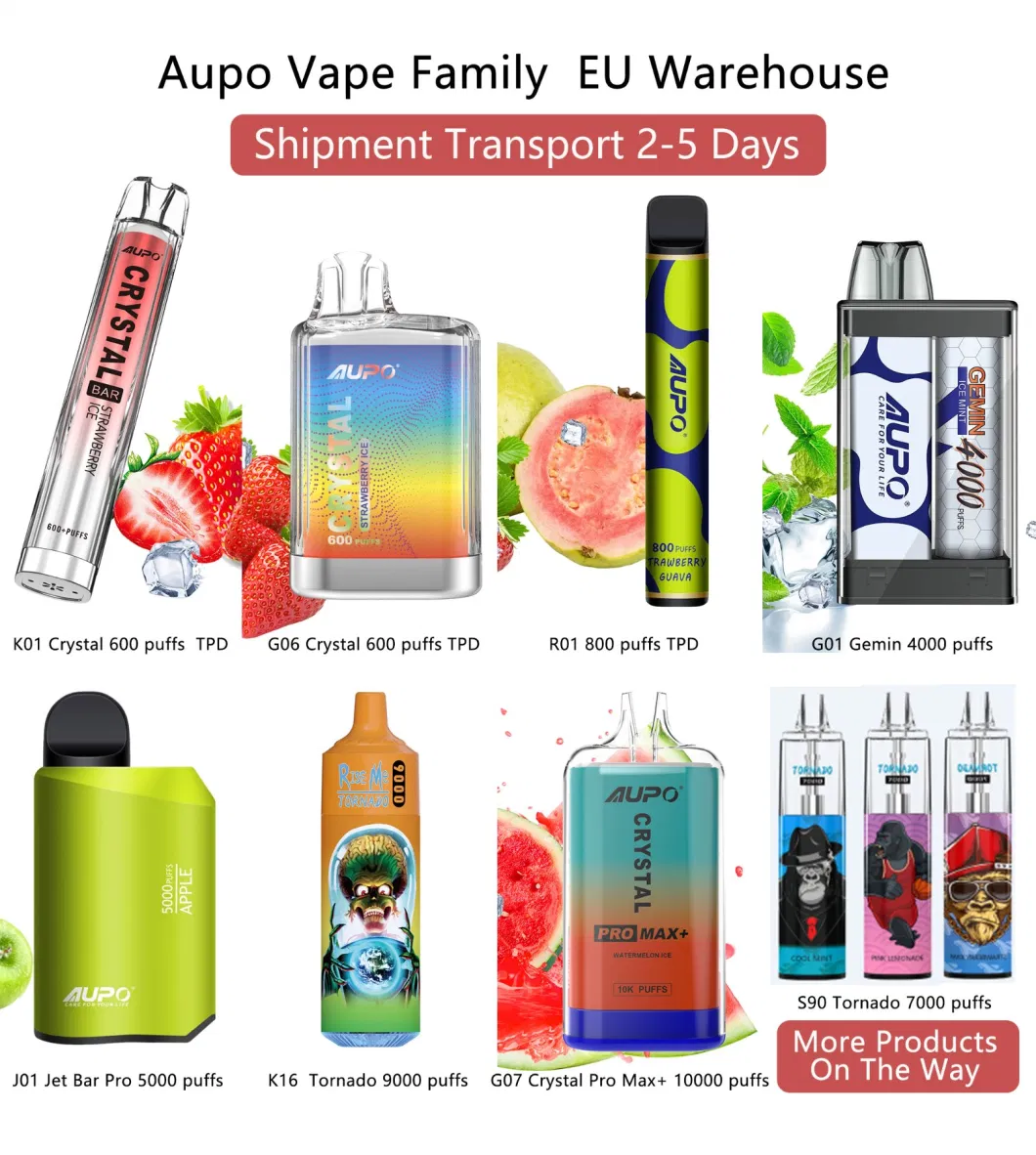 Bang 15000 Puffs Spain Seville UK USA Muss 700/8000 Tastefog Vapsolo 10000/12000/15000puffs 2% Electronic Cigarette Disposable Vape Wholesale