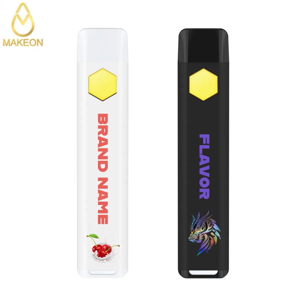 Makeon Dz 2 Gram One Chamber Cotton Free Bucket Ceramic Coil Puffin Favorites Live Resin Diamond Thick Oil Pod Cart Bar Postless Disposable E-Cigarette Vape