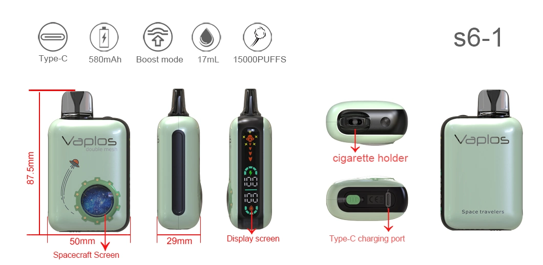 Wholesaler Fast Moving Pods 18000 Puff USA Dubai Best Empty Vape E-Cigarette Disposable Vape