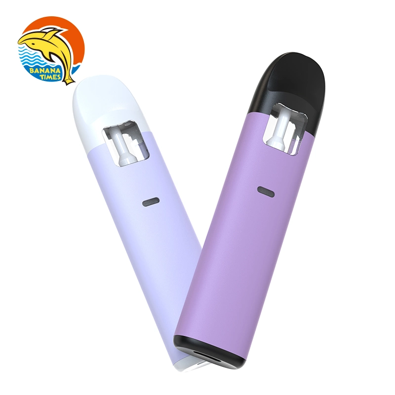 2024 Hottest Custom 1ml Thick Oil Disposable Vape 280mAh Full Ceramic Center Post High-End Empty Vaporizer Pen with Drawer Box