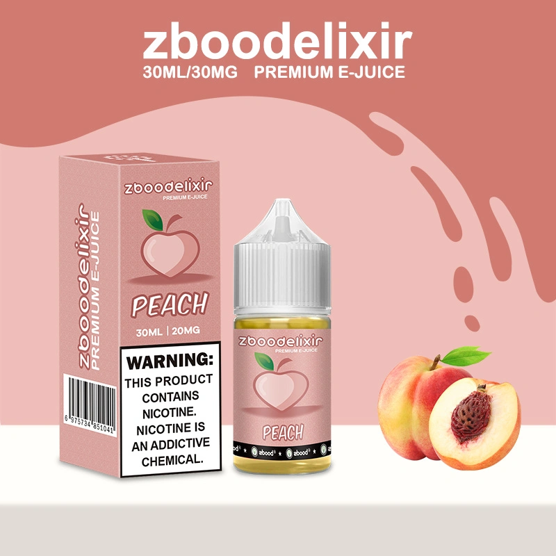 Zbood Zbood Zboodelixir 30ml OEM Dekang Organic Natura Cherry Max Vapers E Liquid