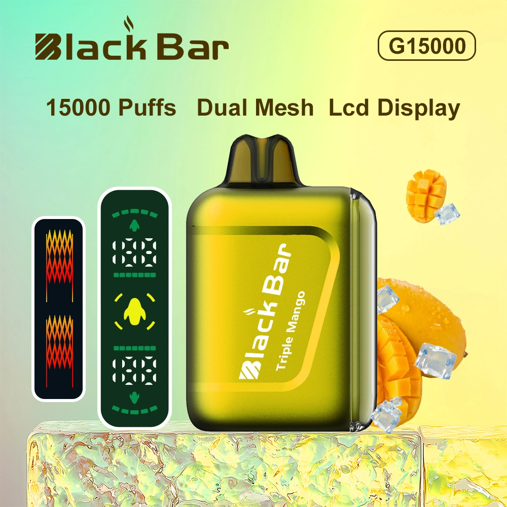 15000 Puff Wape Rechargeable Dual Mesh Coils LCD Display 5% Nicotine Lost Vaper Disposable Electronic Cigarette E Smoking Empty Geek Wholesale Disposable Vape