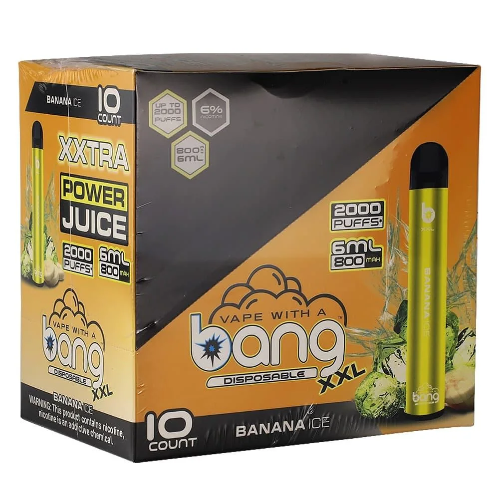 Wholesale Disposable Vape Pen Bang XXL 2000 Puffs 6ml Smooth Taste