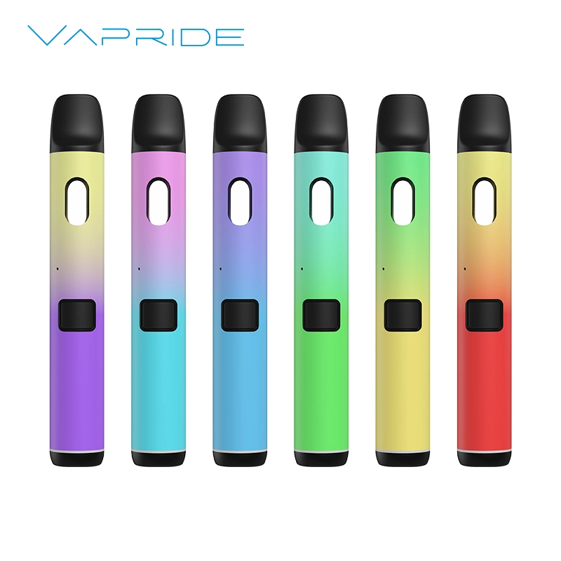 USA Ca Wholesale Empty Vape Variable Voltage 1g Cartridge Dual Airflow Anti Clog Pod System Postless Disposable Thick Oil Vapes Hardware for Live Resin Rosin