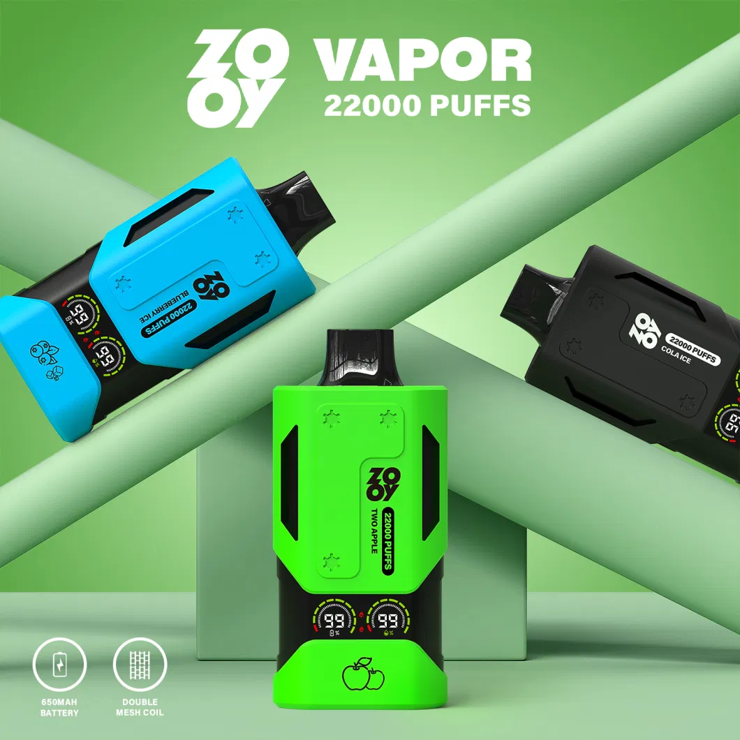 Wholesale I 15K 20K 25K Digital LCD LED Screen Display 10000 12000 15000 20000 22000 25000 Displsable Vape Puff Puffs Zooy Vapor 22000 Puffs