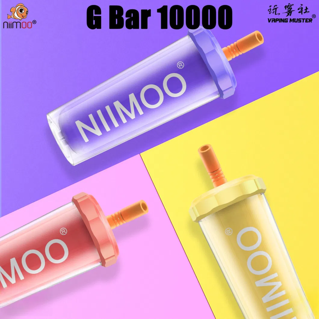 Niimoo Best Quality Popular Us G Bar 10000 Puffs Plus OEM ODM Available Disposable Vape Pen Ecigs