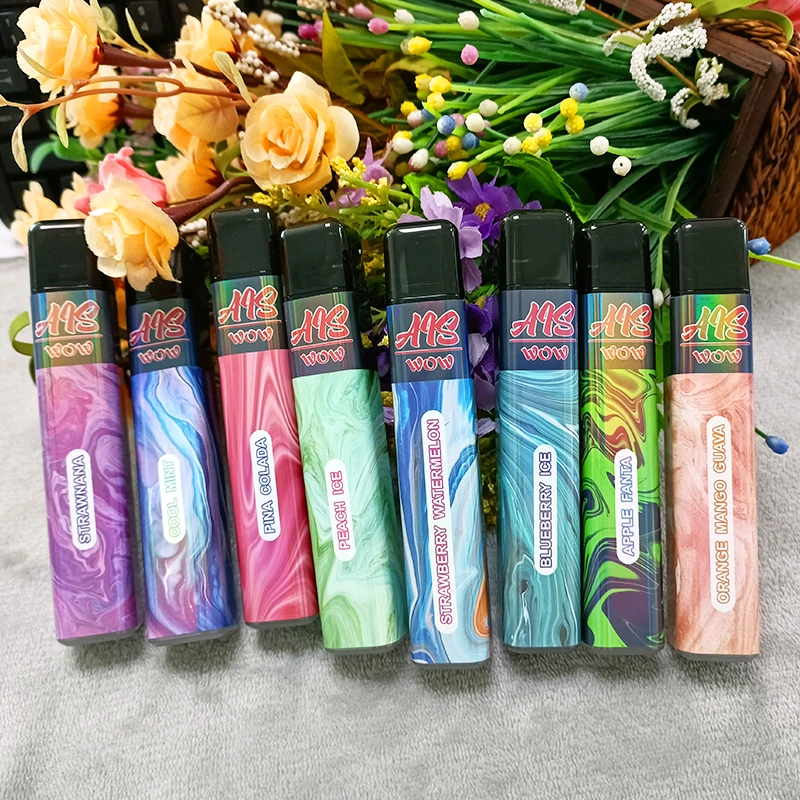 5000puffs AIS Wow Disposable Vape Pen 15ml Pre-Filled Wholesale Vape with Mesh Coil 12 Flavors Disposable