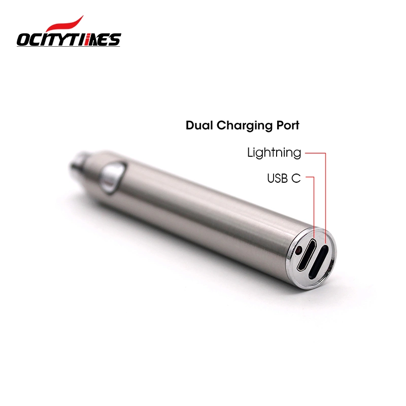 OEM Preheat Adjustable Voltage Wholesale 510 Thread Battery E Cigarette Rechargeable Vape Pen Battery