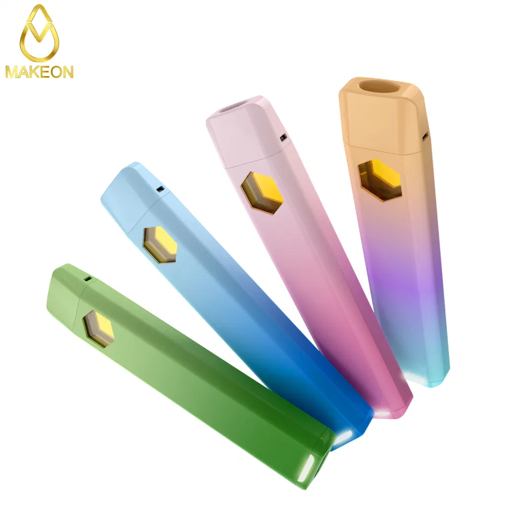 Makeon Dz 2 Gram One Chamber Cotton Free Bucket Ceramic Coil Puffin Favorites Live Resin Diamond Thick Oil Pod Cart Bar Postless Disposable E-Cigarette Vape