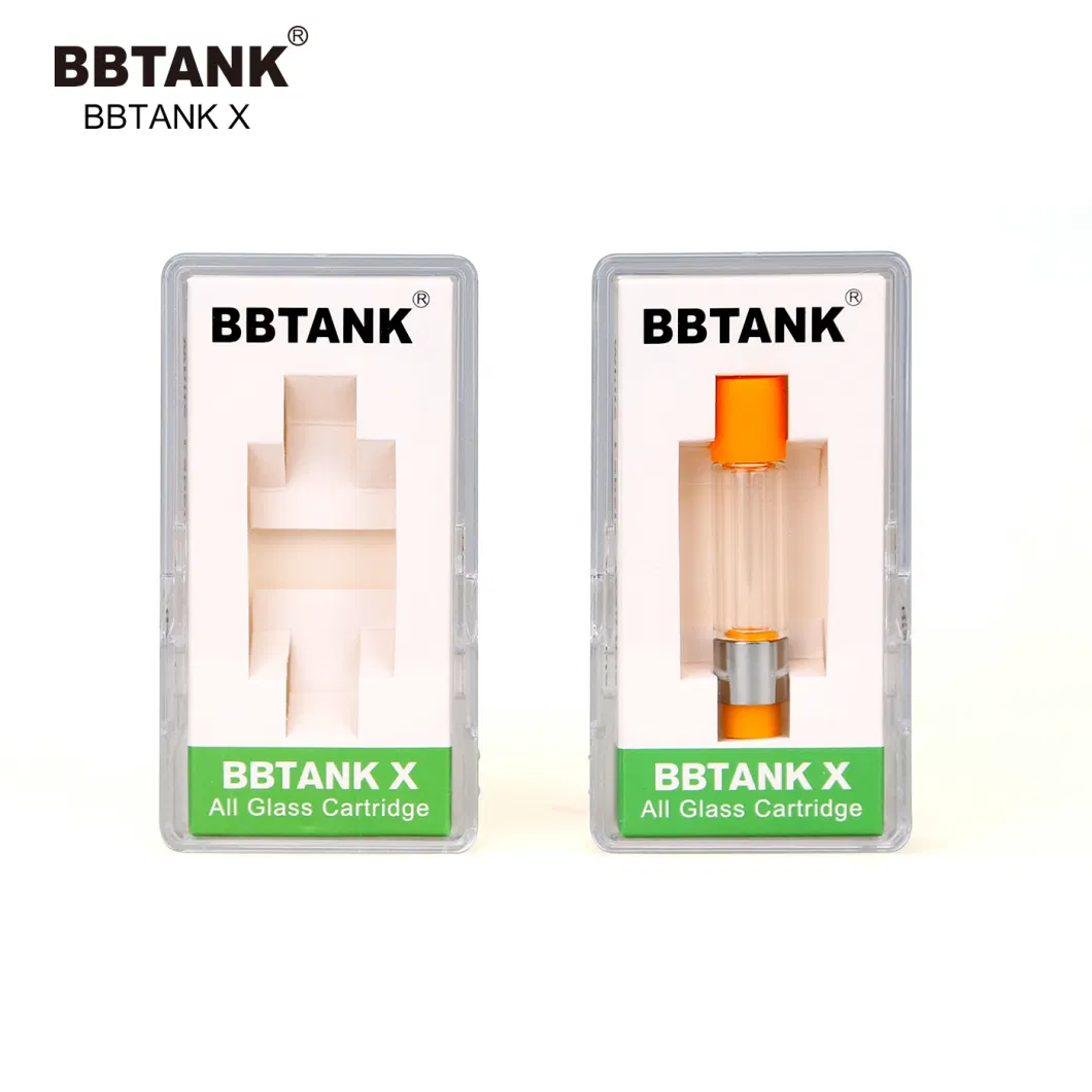 Wholesale High Quality Bbtank Full Glass Cartridge Thick Oil Disposable Vape Carts Vape Pen Oil