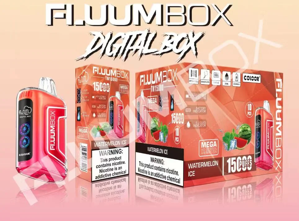 Original Fluum Vape Digital Box 15000orig Puffs Wholesale I Vape Factory Manufacturer Ecigarette R&M Fume Esco Bar Noms Ista 9000 12000 My Nex Disposa Pod Syste