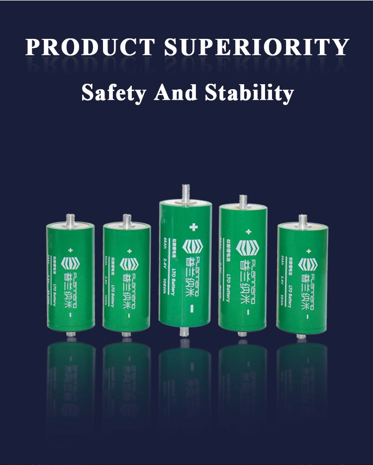 China&prime;s Best-Selling Battery 60615 2.4V 40ah Lithium Titanate Battery Does Not Ignite or Explode