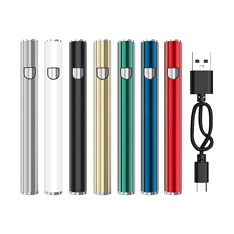 Rechargeable Wax Oil Vaporizer Twist Slim Pen Vape 510 Battery Wholesale 510 Thread Battery