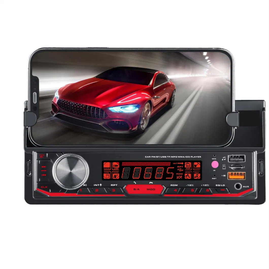 Car MP3 Player with Wireless Carplay Android Auto Phone Link Mobile Holder