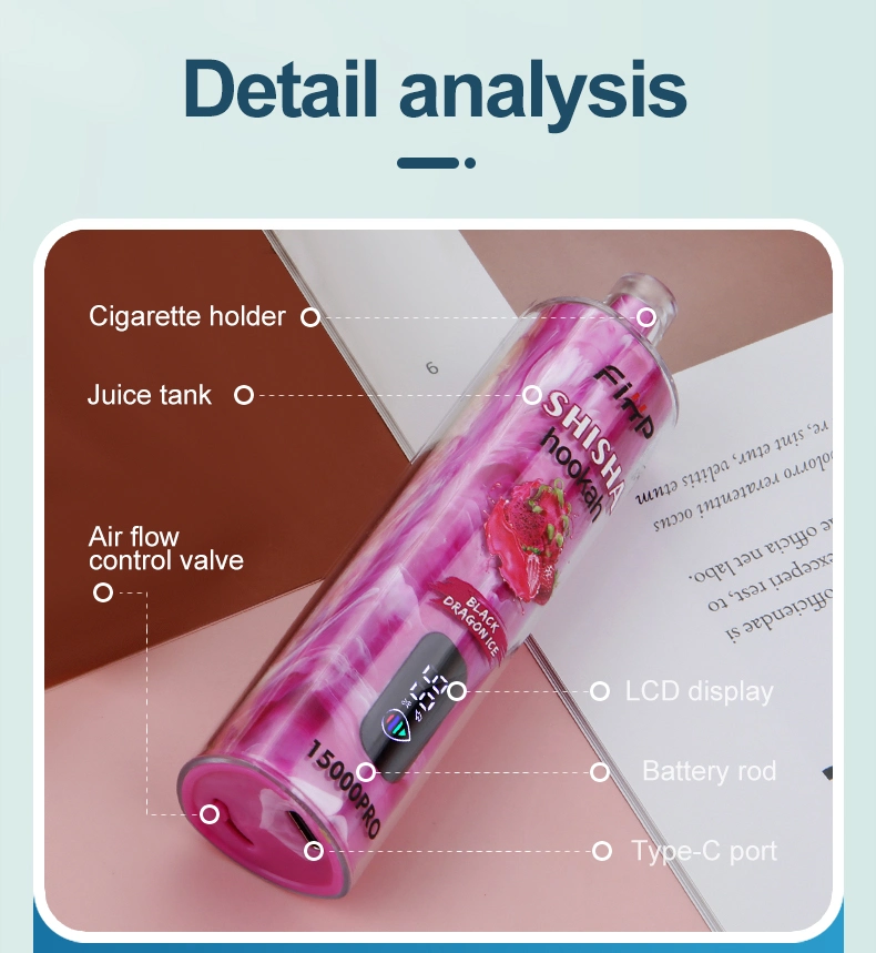 Wholesale Fihp Oil Disposable Custom Vaporizer Rechargeable Battery 15000PRO Puffs Bar Free Price Randm Smoke E Shisha Flavours Electronic Hookah Vape Pen