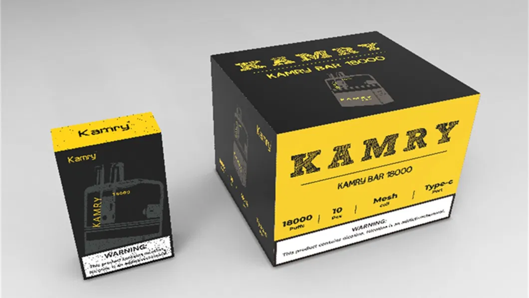 Kamry Bar Wholesale Vapes E-Cigarette 18000 Puff 10ml Pod Capacity Elf/Bar Empty Vape Refillable/ Disposable Vaporizer