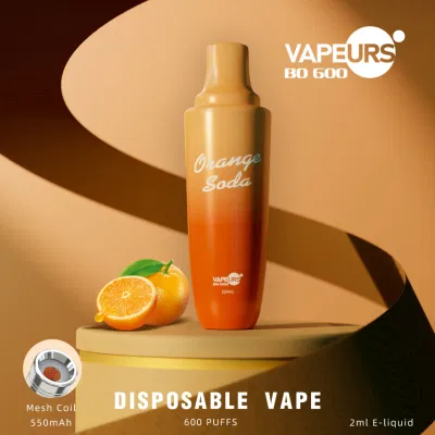 Envío rápido en stock UK desechable VAPE Elf 600 Puff 2% Mayoreo Bar con TPD CE RoHS