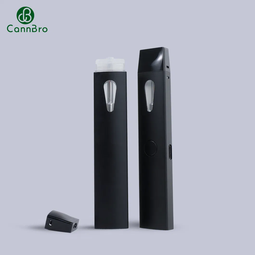 Type-C Cannbro Factory Wholesale I Vape Pen White Label E-Cigarette Rechargeable 510 Battery 1ml 2ml 510 Full Ceramic Cartridge Live Resin Empty Disposable Vape