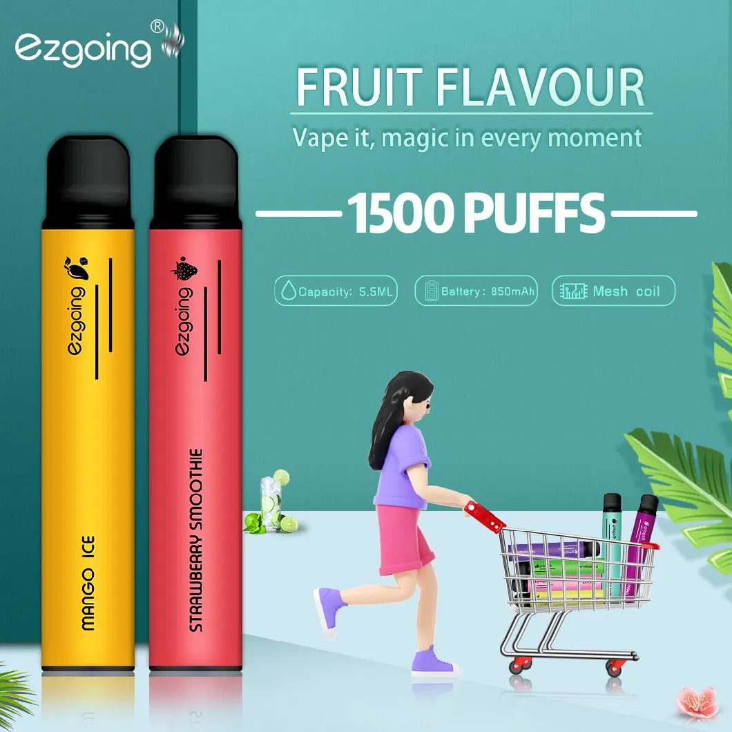 1500puff Ezgoing Plus Vape Device Best Selling Vaporizer