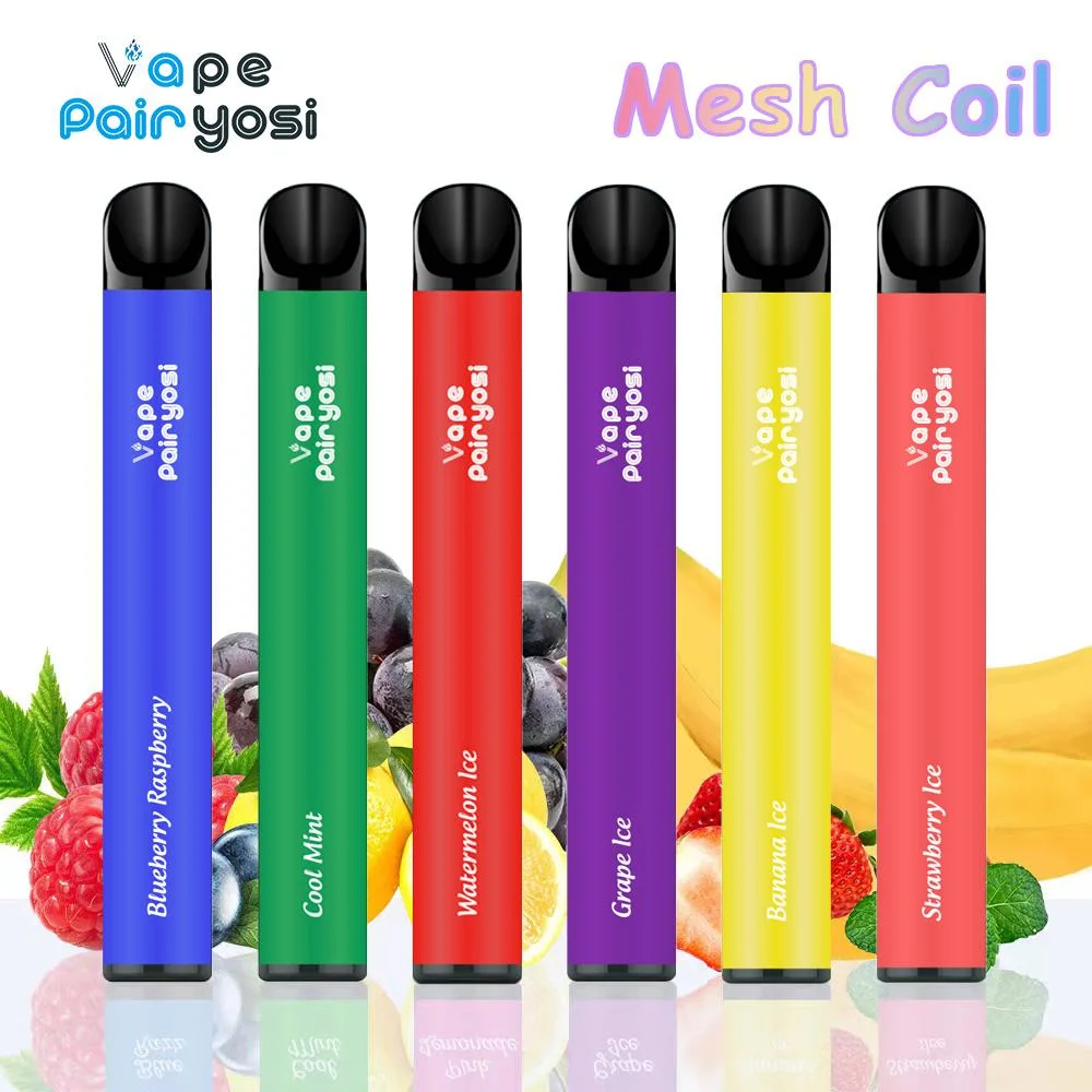 Wholesale Custom UK Mhra &amp; Europe Tpd Policy 600 Puffs Disposable Vape Pen