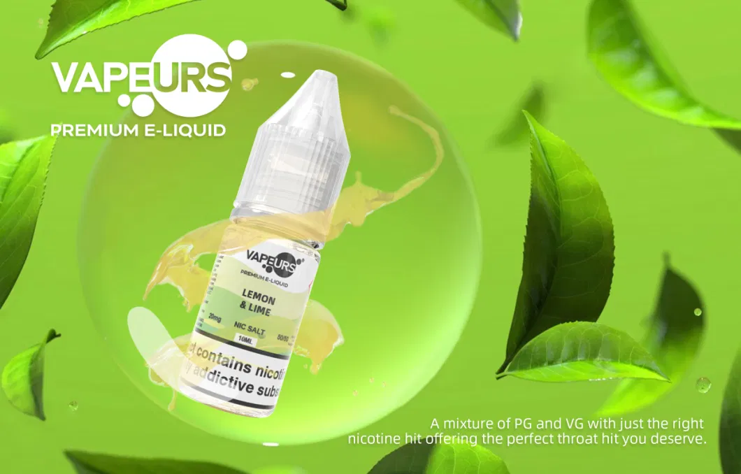 EU UK Market Popular 10ml 20mg E Liquid Vape Juice for Pod Vape Kit