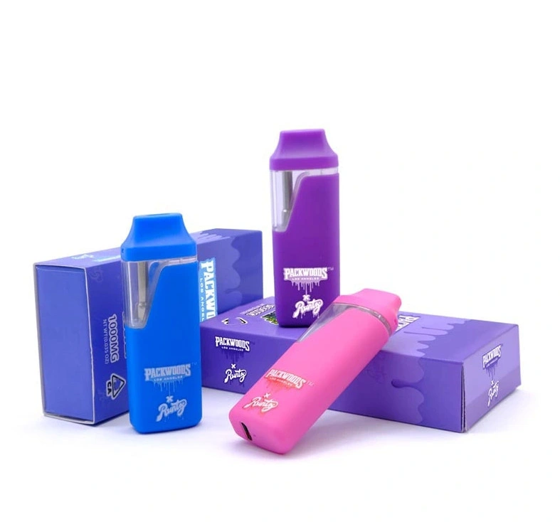 380mAh Rechargeable Empty Vapes Pen 1ml Runtz X Packwoods Disposable Vape E Cigarettes