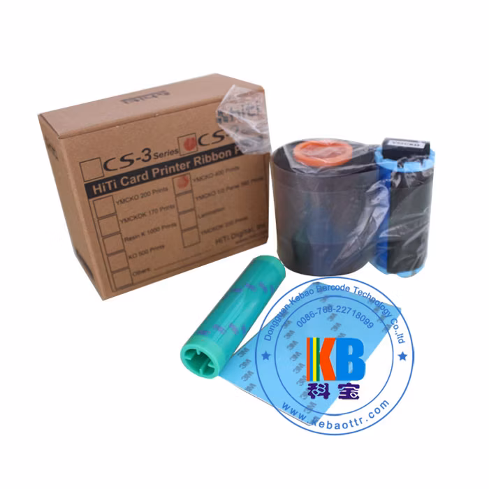 Card Printed Printer PVC ID Card Color Ribbon CS200e