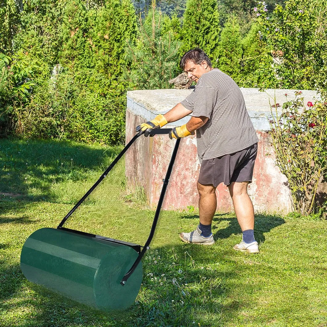 Rolling Push Garden Roller Lawn Water Filled Lawn Hand Lawn Rollers Grass Roller