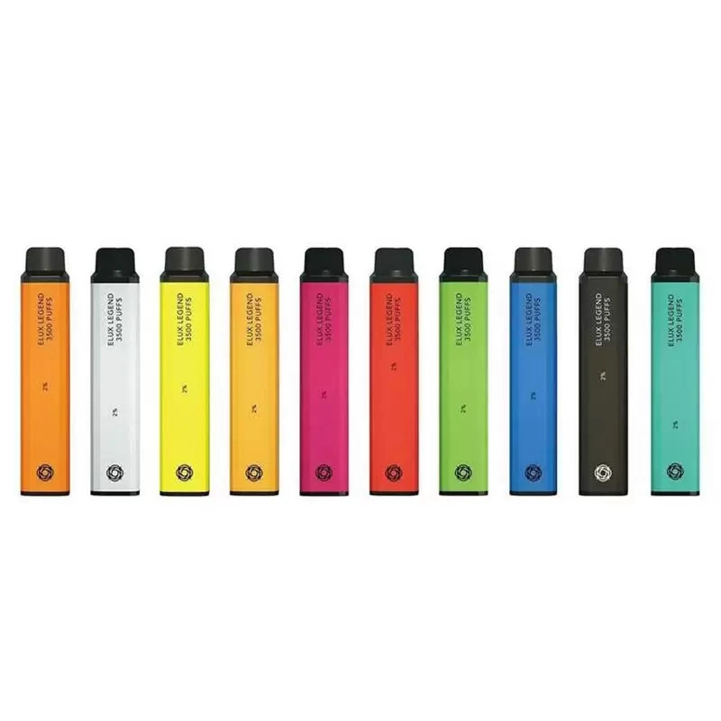 Elux Legend Disposable Pod E-Cigarette Device Kit 3500 Puffs Prefilled Cartridge Vape Pen Vs Elfbar 1500 600