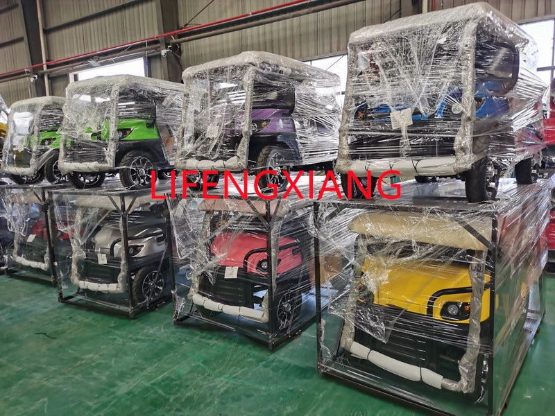 New Design Factory Wholesale Price CE Approved Adult Lead Acid Battery Operated Electric Sightseeing Club Car and Mini Golf Car with 60V4000W Motor