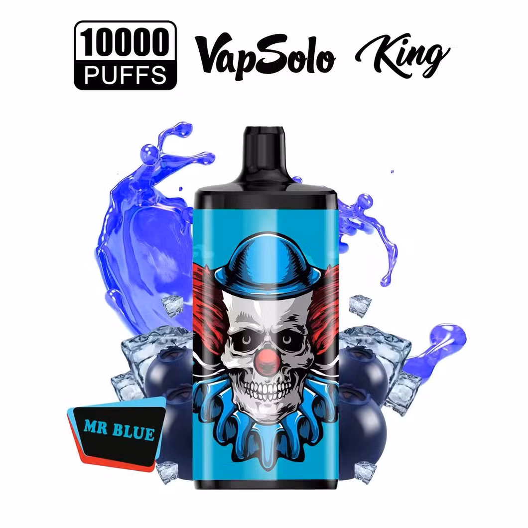Wholesale Price Vapsolo King Electronic Cigarette Saudi Arabia Vapes 10000 Puffs Disposable Vaporizer