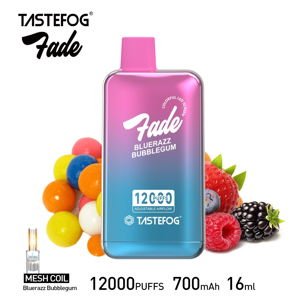 Tastefog Fade 12000 Puffs Disposable Vape Airflow Randm Vape with Screen