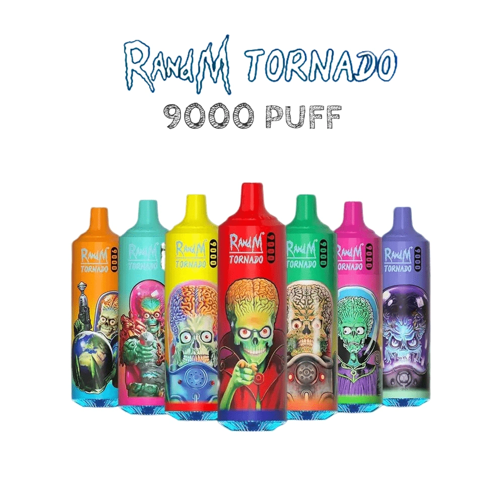 Original Randm Tornado 9000 Puffs Vaper Shopping Puff 18ml Prefilled Pod Electronic Cigarette Wholesale 9K Disposable Vape Pen