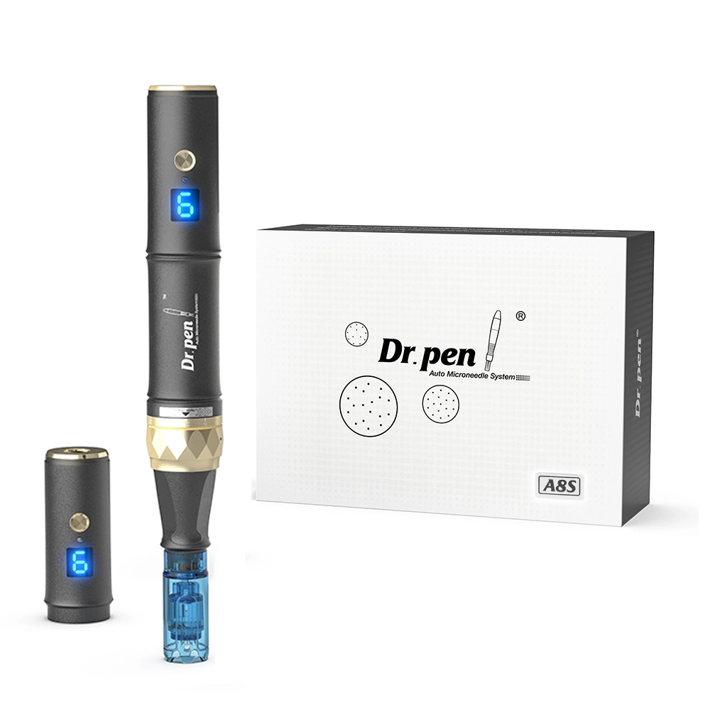 Intelligent Smart Microneedling Pen Dr Pen A8s with Two Rechargeable Batteries Longer Working Time