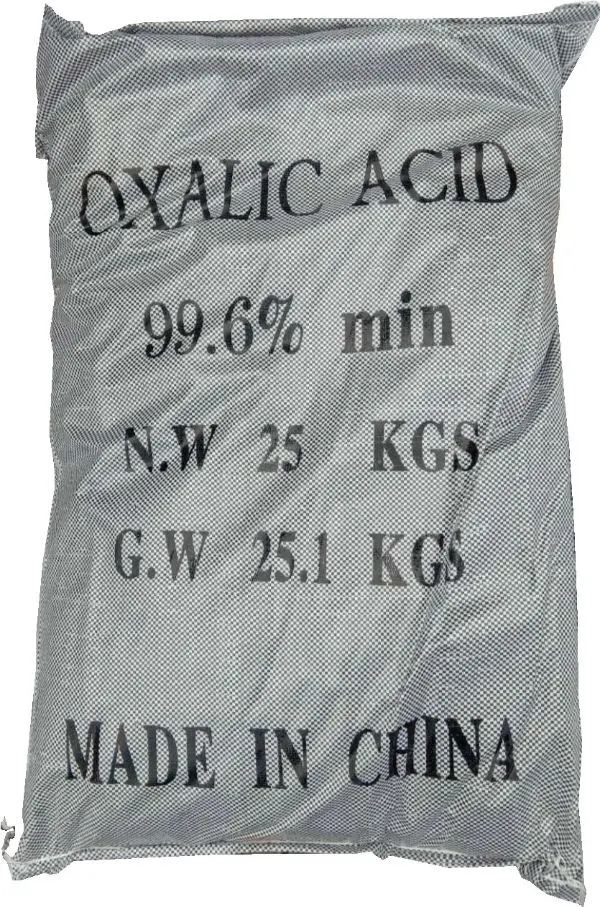 Dust Removal Oxalic Acid Dihydrate Powder 99.6%