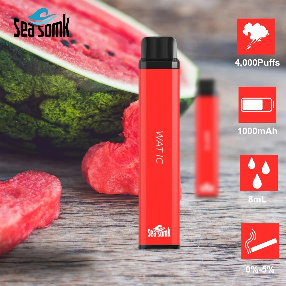 Seasomk Best Flavors Vape 4000 Puffs Disposable Vape Fast Delivery Vaporizers Wholesale